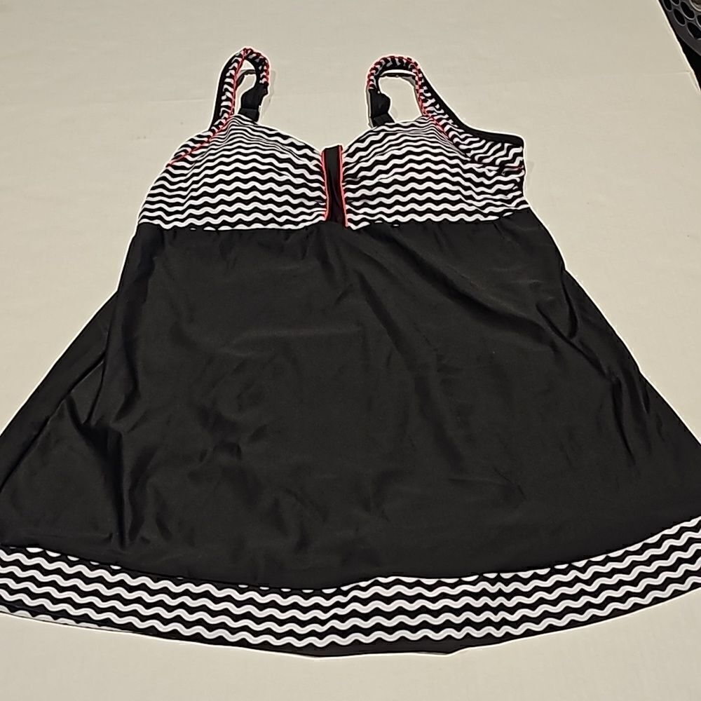 Stylish swimdress with tummy control size medium